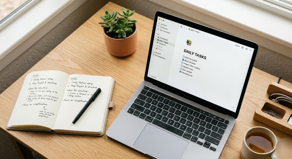 دليل المبتدئين لاستخدام Notion لتنظيم حياتك