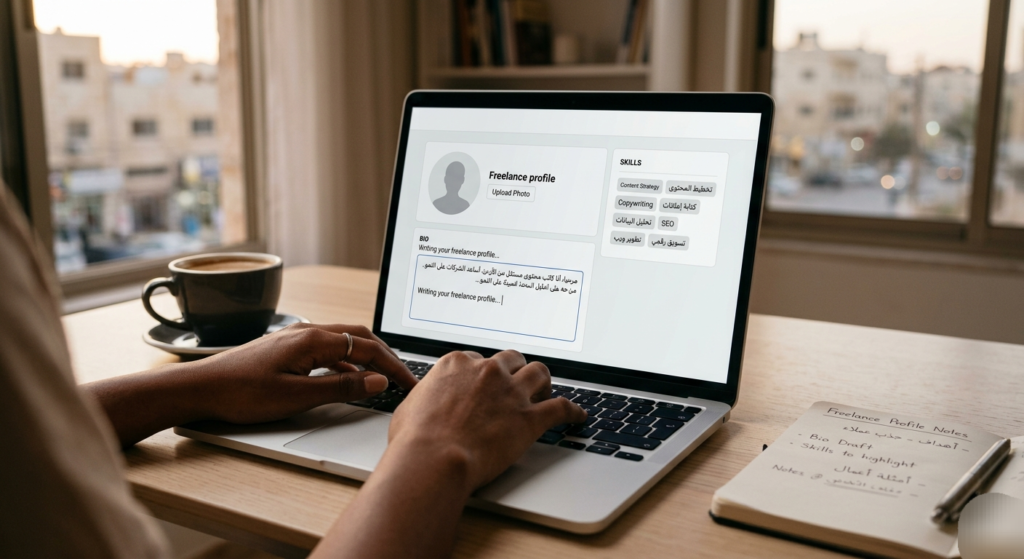 كيف تكتب بروفايل احترافي على Upwork يجذب العملاء